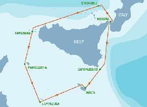 Salpa da Malta
la "Middle Sea Race"