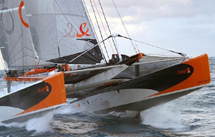 Trofeo Jules Verne: "Orange" è partito