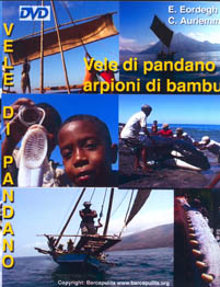 Vele di pandano arpioni di bambu