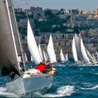 Napoli a vela insieme al Giro d'Italia