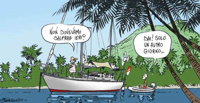 Fuga notturna da Paraso Bay