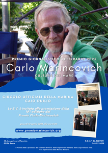 Giovedì a Roma 
il Premio Marincovich