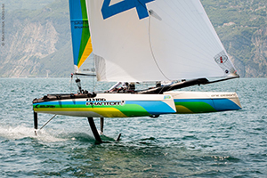 The Foiling Week
sul Garda le barche volano