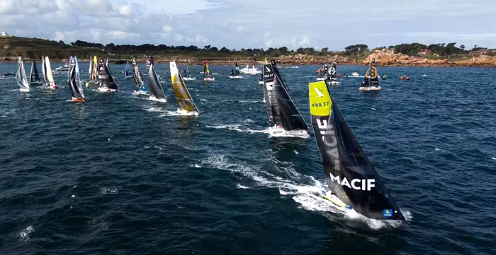 Solitaire du Figaro Paprec: partiti!