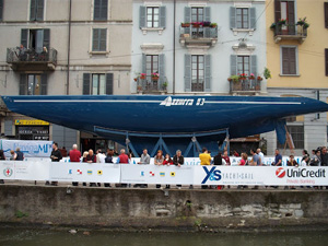 Una fiera nautica
lungo i navigli