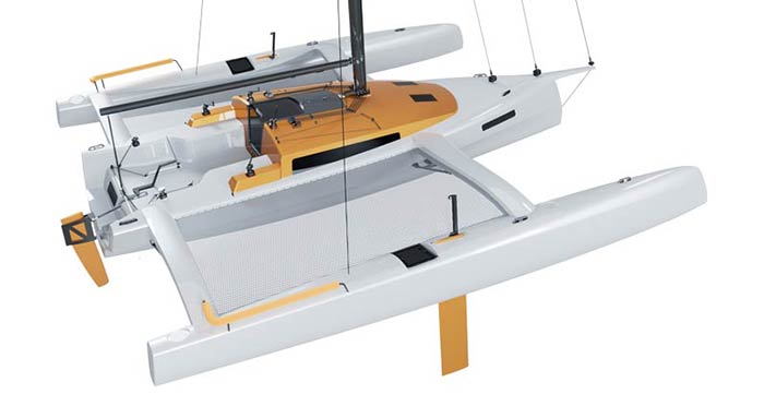 White Tip 10, un trimarano per il Fastnet