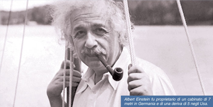 Einstein insospettabile velista