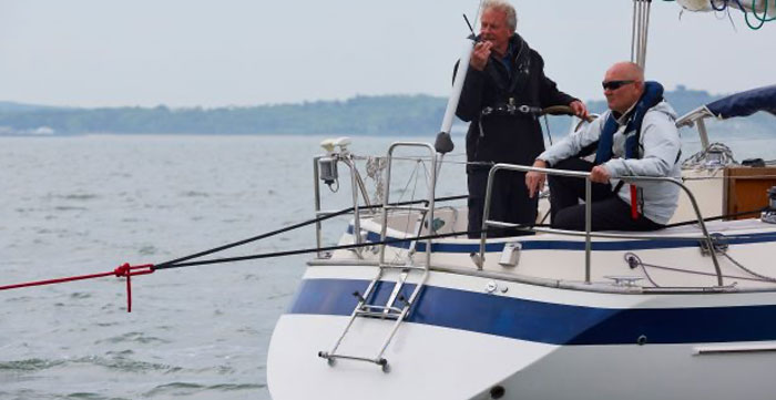 A rimorchio senza danni