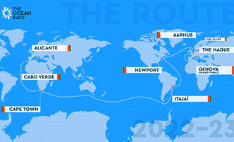 The Ocean Race svela
le date delle otto  tappe