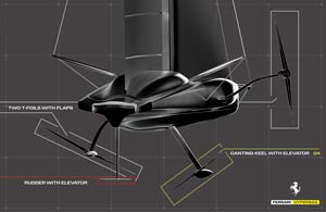 Soldini presenta Hypersail
la nuova "astrobarca" 