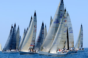 Vela d’altura protagonista
nel Mar Tirreno