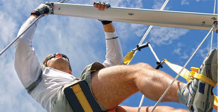 Ispezione del rig in lega