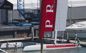 Varato a Auckland
l’Ac 45 “Luna Rossa”
