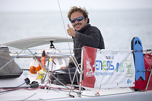 Mini Transat sfortunata
anche Luca Sabiu disalbera