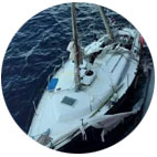 Undici giorni alla deriva 
a bordo di un Arp&egrave;ge