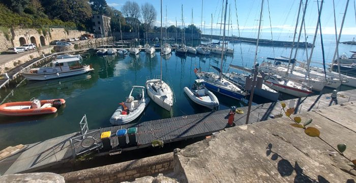 Il porto romano di Formia