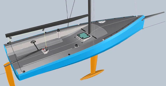 Cape 26: One design carrellabile