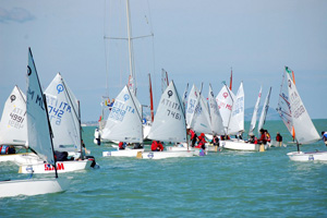 Optimist e 420
in gara a Marsala