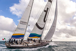 Vittorio e Nico Malingri
alla Ocean Globe Race
