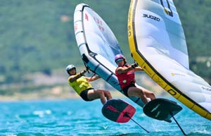 Wingfoil: Spanu bis agli Europei 