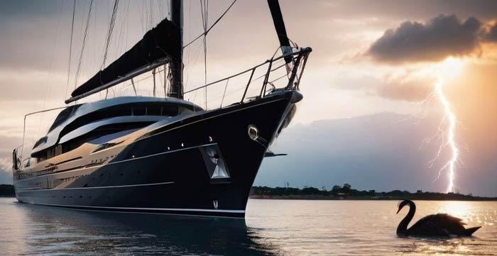 Il Cigno Nero e lo yacht Bayesian
