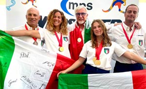 L'Italia brilla
ai mondiali windsurf