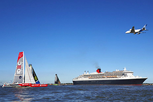 Idec batte la Queen Mary 2
e fa il record in Atlantico