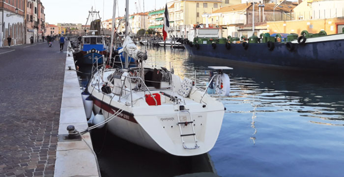 Sbarco nella Laguna Veneta