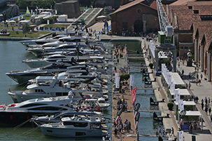Salone Nautico di Venezia
barche in mostra all'Arsenale