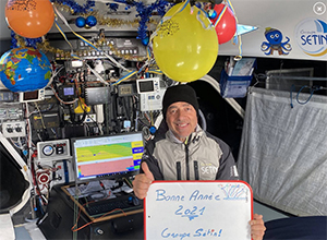 Il Vendée Globe vira
dal Pacifico all'Atlantico