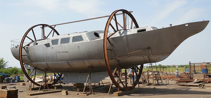Gli scafi in metallo