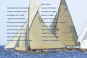 Per le barche d'epoca
c'è un anno di eventi