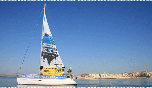 Sicilia: in mare 
contro le trivelle
