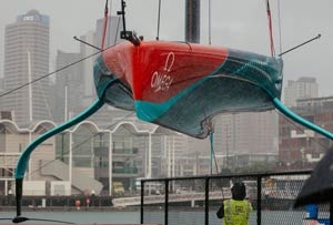 Coppa America
in acqua Taihoro e Alinghi