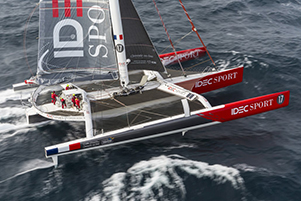 “Trophée Jules Verne”:
inizio in salita per Idec Sport