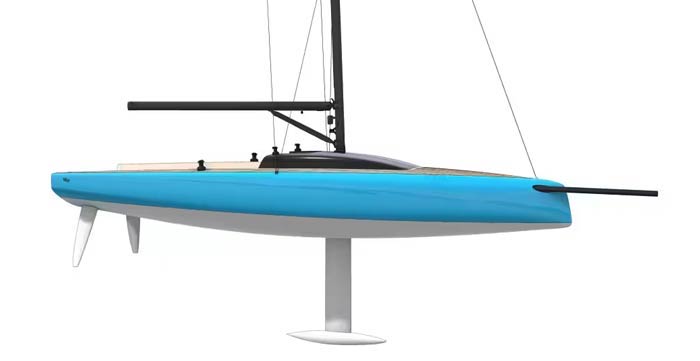 Woy 28, natante in strip-planking