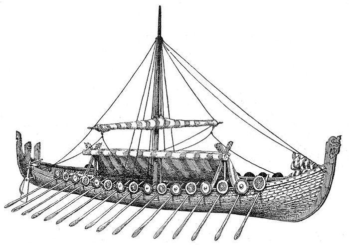 Le navi dell'epoca vichinga