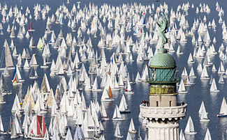 Trieste in festa
con la "Barcolana"