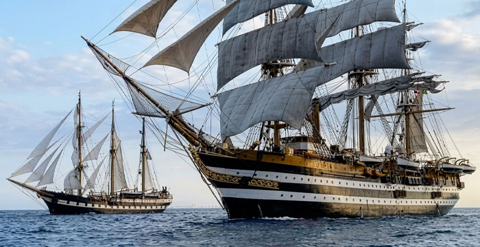 Vespucci e Palinuro a confronto