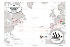 L'Amerigo Vespucci
torna in oceano