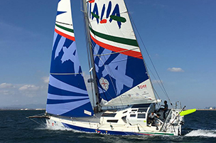 Gaetano Mura
supera l'equatore
