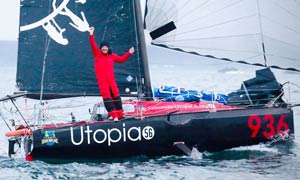 Atlantico da Ovest e Est
su un Mini 6,50. È record