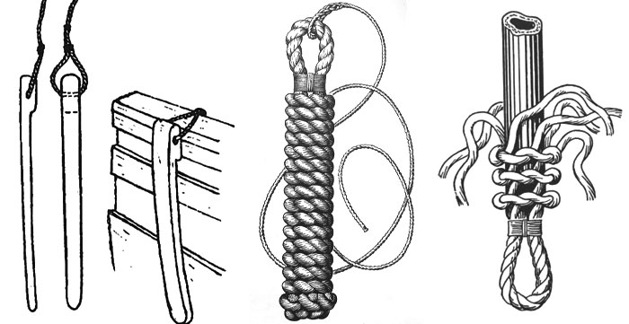 Spadela, l'antenato del parabordo