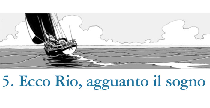 Solo in oceano atlantico. Cap 5
