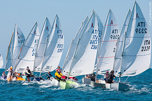 Per i Dinghy 12 in palio
c'è il titolo nazionale