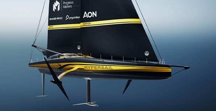 I colori di Ferrari Hypersail
