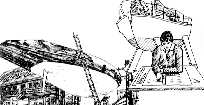 Disegnare la barca