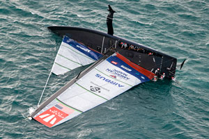 Prada cup. 3 giorno
La scuffia di American Magic
