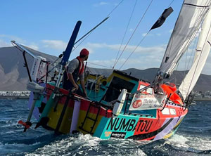 Globe 580 Transat
"Numbateau" primo a Lanzarote
