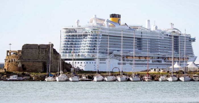 Traffico a Civitavecchia